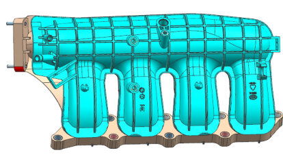 一汽14L進氣歧管